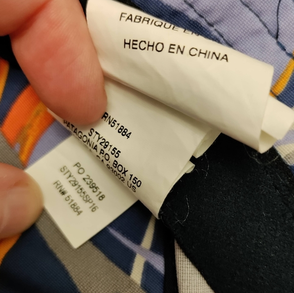 PATAGONIA Wavefarer Bucket Hat Piton Paradise Rare Birds of Paradise - Picture 8 of 9